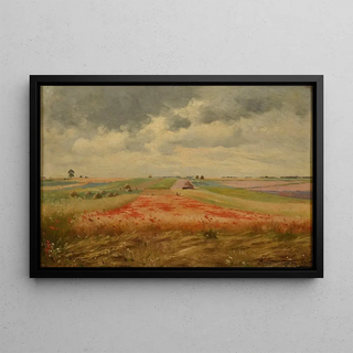 Armand Gury - Champ dorge et de coquelicots Pontgivart.webp