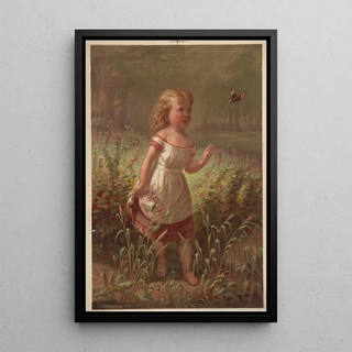 Armstrong Co Lith - Little barefoot and the butterfly.webp