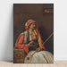 Maalauksen jäljennös Arnaut-maalauksen istuva - Jean-Léon Gérôme