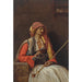 Maalauksen jäljennös Arnaut-maalauksen istuva - Jean-Léon Gérôme