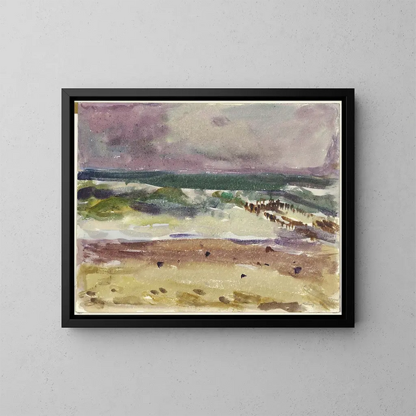 Motif de la mer à Sylt - Arno König — kehystetty taideteos seinällä
