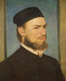 Le peintre Franz von Lenbach - Arnold Böcklin — näkymä teoksesta