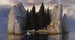 L'Île des morts III - Arnold Böcklin — näkymä teoksesta