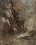 Faune et nymphe dans les bois - Arnold Böcklin — näkymä teoksesta