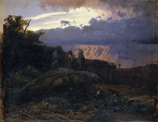 Le Dolmen - Arnold Böcklin — näkymä teoksesta