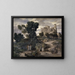 Matkalla Emmaukseen - Arnold Böcklin — kehystetty taideteos seinällä