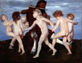 Arnold Bcklin - Pan Dancing with Children.webp