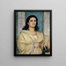 Portrait d'Angela Böcklin en muse - Arnold Böcklin — kehystetty taideteos seinällä