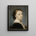 Portrait d'Anna Elisabeth Burckhardt-Brenner - Arnold Böcklin — kehystetty taideteos seinällä