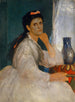Clara Böcklinin, taiteilijan vanhimmasta tyttärestä - Arnold Böcklin — näkymä teoksesta