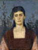 Clara Bruckmann-Böcklinin, taiteilijan vanhimmasta tyttärestä - Arnold Böcklin — näkymä teoksesta