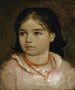 Lucia-portretti, taiteilijan tytär - Arnold Böcklin — näkymä teoksesta