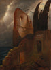 Rauniot meren rannalla - Arnold Böcklin — näkymä teoksesta