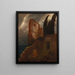 Rauniot meren rannalla - Arnold Böcklin — kehystetty taideteos seinällä