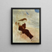 Sappho Calypso - Arnold Böcklin — kehystetty taideteos seinällä