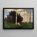 Keväinen päivä - Arnold Böcklin — kehystetty taideteos seinällä