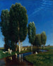 Kesäpäivä - Arnold Böcklin — näkymä teoksesta
