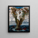 Venus Anadyomène - Arnold Böcklin — kehystetty taideteos seinällä