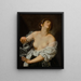 Lucrèce - Artemisia Gentileschi — kehystetty taideteos seinällä
