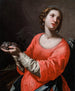 Sainte Cécile - Artemisia Gentileschi — näkymä teoksesta