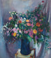 Zinnias et Asters - Arthur Beecher Carles — näkymä teoksesta