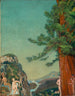 Sur les falaises - Arthur Bowen Davies — näkymä teoksesta