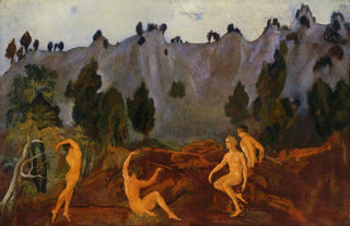 Arthur Bowen Davies - The Hesitation of Orestes.webp