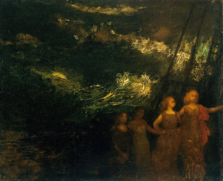 Le Voyage - Arthur Bowen Davies — näkymä teoksesta