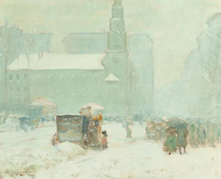 Rue Park à Boston - Arthur Clifton Goodwin — näkymä teoksesta