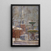 Rue du Parc à Boston Commons - Arthur Clifton Goodwin — kehystetty taideteos seinällä