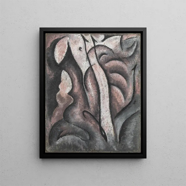 Musique sentimentale - Arthur Dove — kehystetty taideteos seinällä
