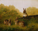 Lapins sur une bûche - Arthur Fitzwilliam Tait — näkymä teoksesta