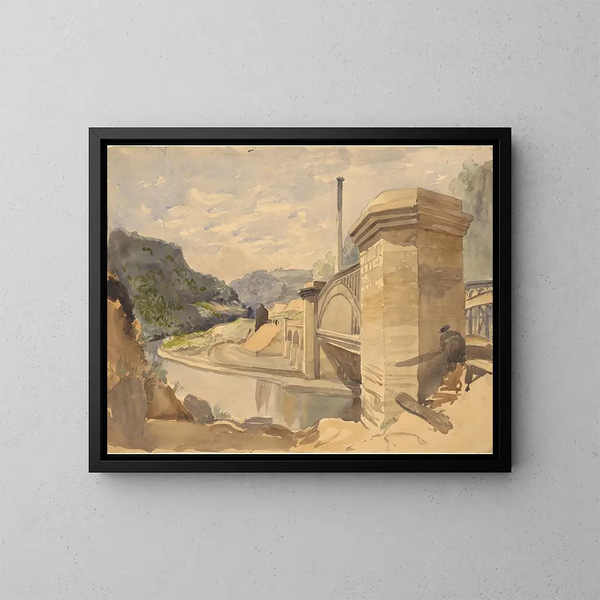 Todmorden, Yorkshire, Englanti - Arthur Fitzwilliam Tait — kehystetty taideteos seinällä
