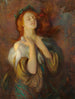 Sinistré Maalaus - Arthur Hacker — näkymä teoksesta