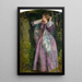 Amy-maalaus - Arthur Hughes — kehystetty taideteos seinällä