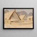 Cottages under the snow - Arthur Joseph Gaskin — kehystetty taideteos seinällä