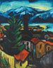 Ascona - Arthur Segal — näkymä teoksesta