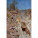 Maalauksen jäljennös Tuli päällä - Arthur Streeton