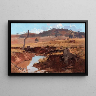 Arthur Streeton - The creek.webp