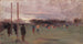 Le jeu national - Arthur Streeton — näkymä teoksesta