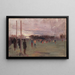 Le jeu national - Arthur Streeton — kehystetty taideteos seinällä