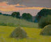 Meules de foin - Arthur Wesley Dow — näkymä teoksesta