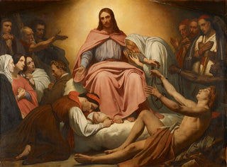 Christ Consolateur - Ary Scheffer — näkymä teoksesta