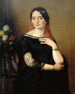 Portrait présumé de Mlle Mars - Ary Scheffer — näkymä teoksesta