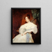 Portrait présumé de la princesse Louise d'Orléans - Ary Scheffer — kehystetty taideteos seinällä