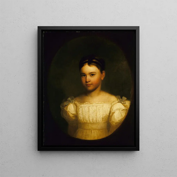 Marie Louisa Adams - Asher Brown Durand — kehystetty taideteos seinällä
