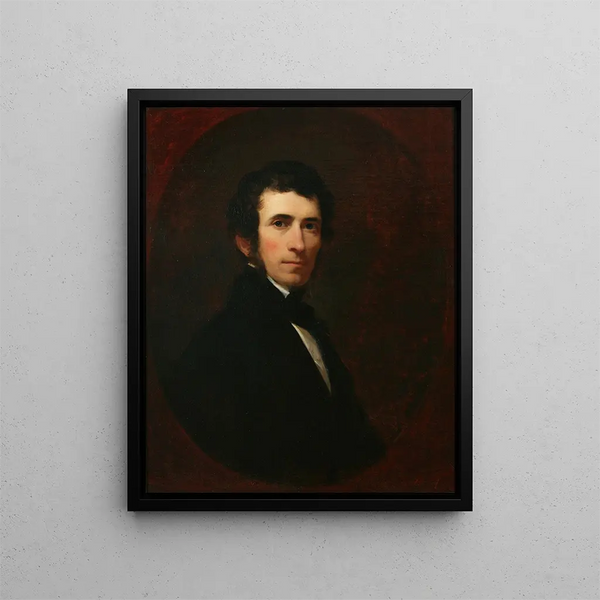 Autoportrait - Asher Brown Durand — kehystetty taideteos seinällä