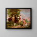 La capture du major André - Asher Brown Durand — kehystetty taideteos seinällä