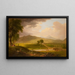 Rutlandin näkymä, Vermont - Asher Brown Durand — kehystetty taideteos seinällä