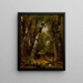 Woodland Glen - Asher Brown Durand — kehystetty taideteos seinällä